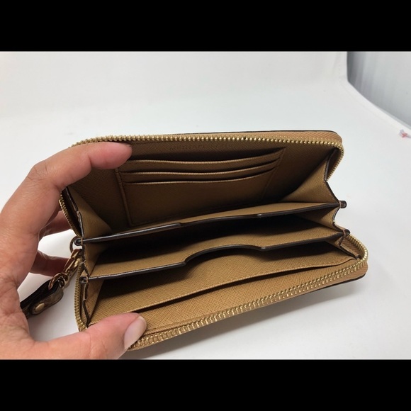 Michael kors snake print ph case wallet/wristlet - Picture 6 of 7